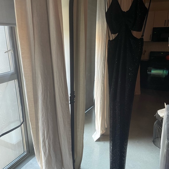 Alice + Olivia Havana cutout dress in black, black crystals 🖤 NWOT - Picture 7 of 8